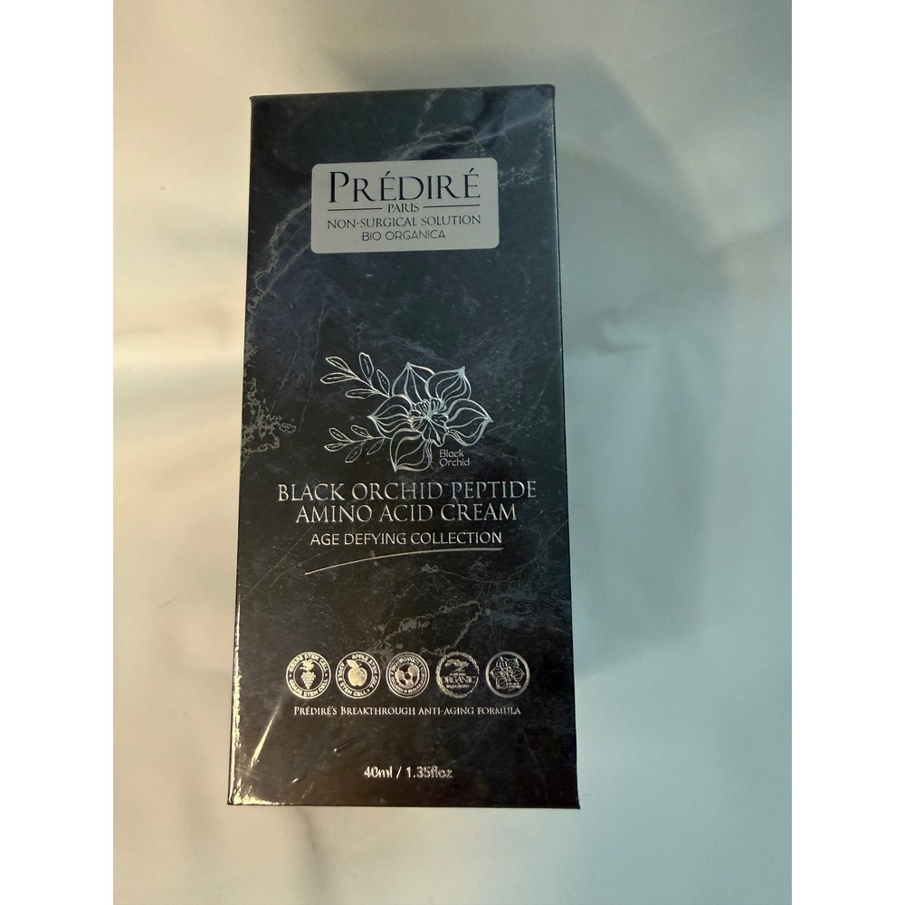 Predire Paris Black Orchid Peptide Amino Acid Cream Age Defying 40ml 1.35oz New